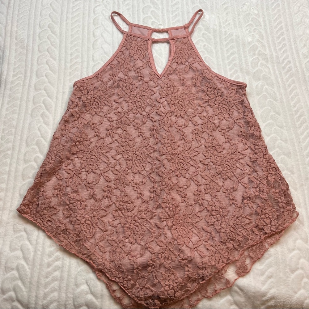 💗 *NEW* PINC -‎ Womans Lace Halter Top